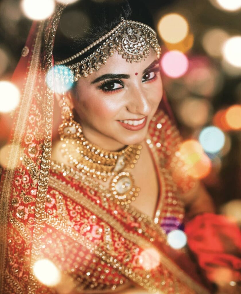 Multiple String Bridal Mathapatti