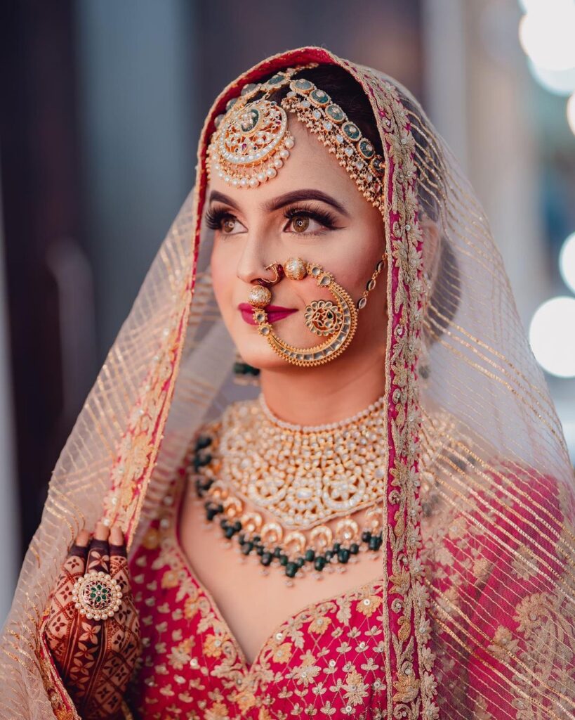 Meenakari Brides Mathapatti