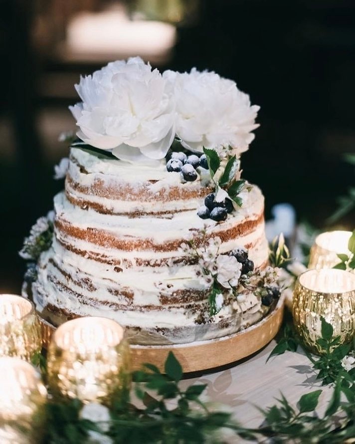 Exposed Wedding Cake