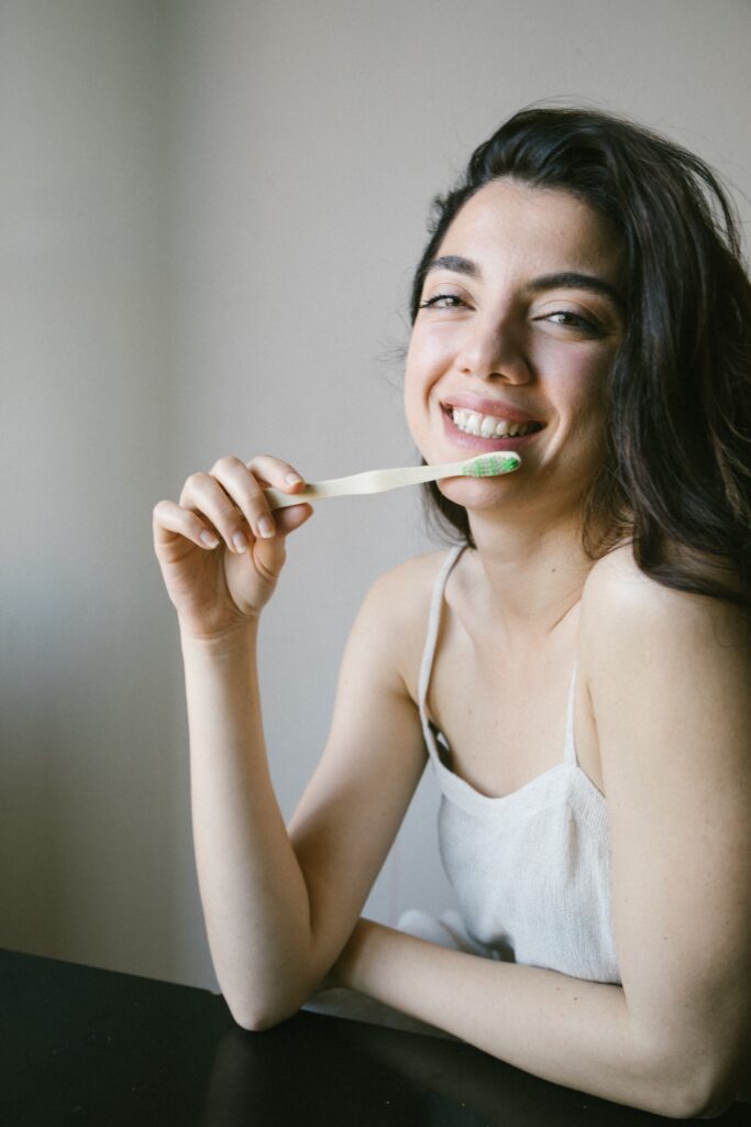 Brushing For Bigger Lips