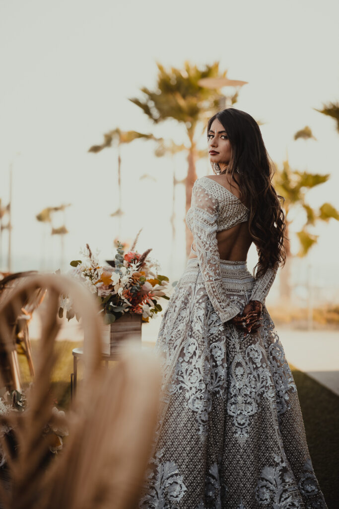 Falguni Shane Peacock lehenga