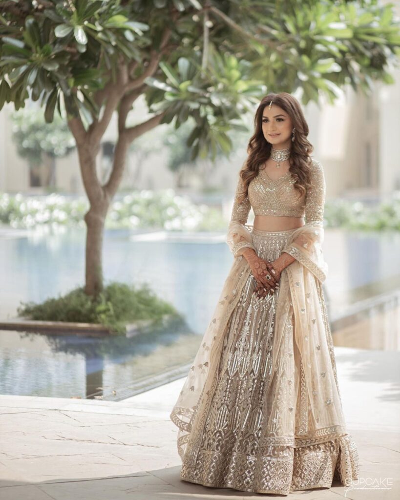 Falguni Shane Peacock Bridal Lehenga