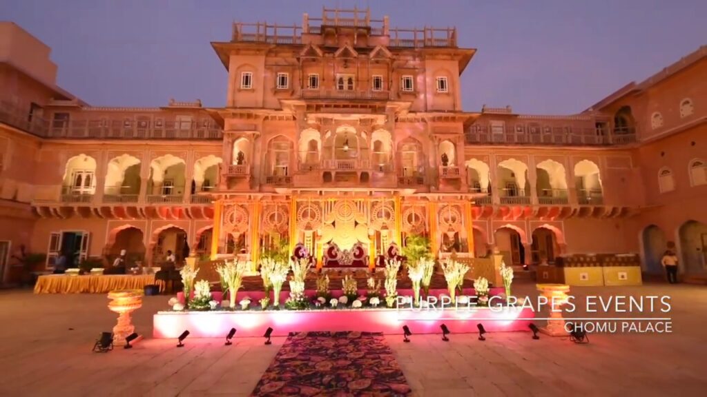 Chomu Palace Destionation Wedding Venue Jaipur