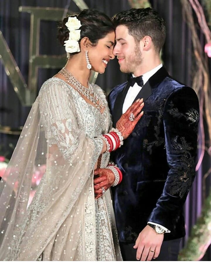 Priyanka Chopra Reception Lehenga