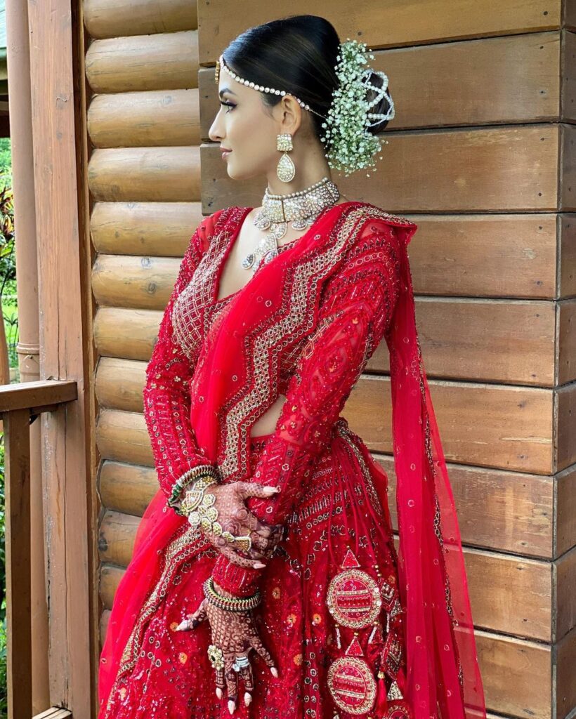 Falguni Shane Peacock Bridal Lehenga