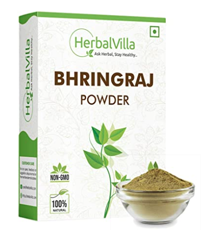 Herbalvilla Bhringraj Powder for hair growth