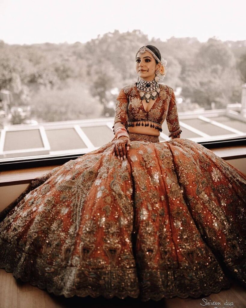 Peacock Lehenga Design