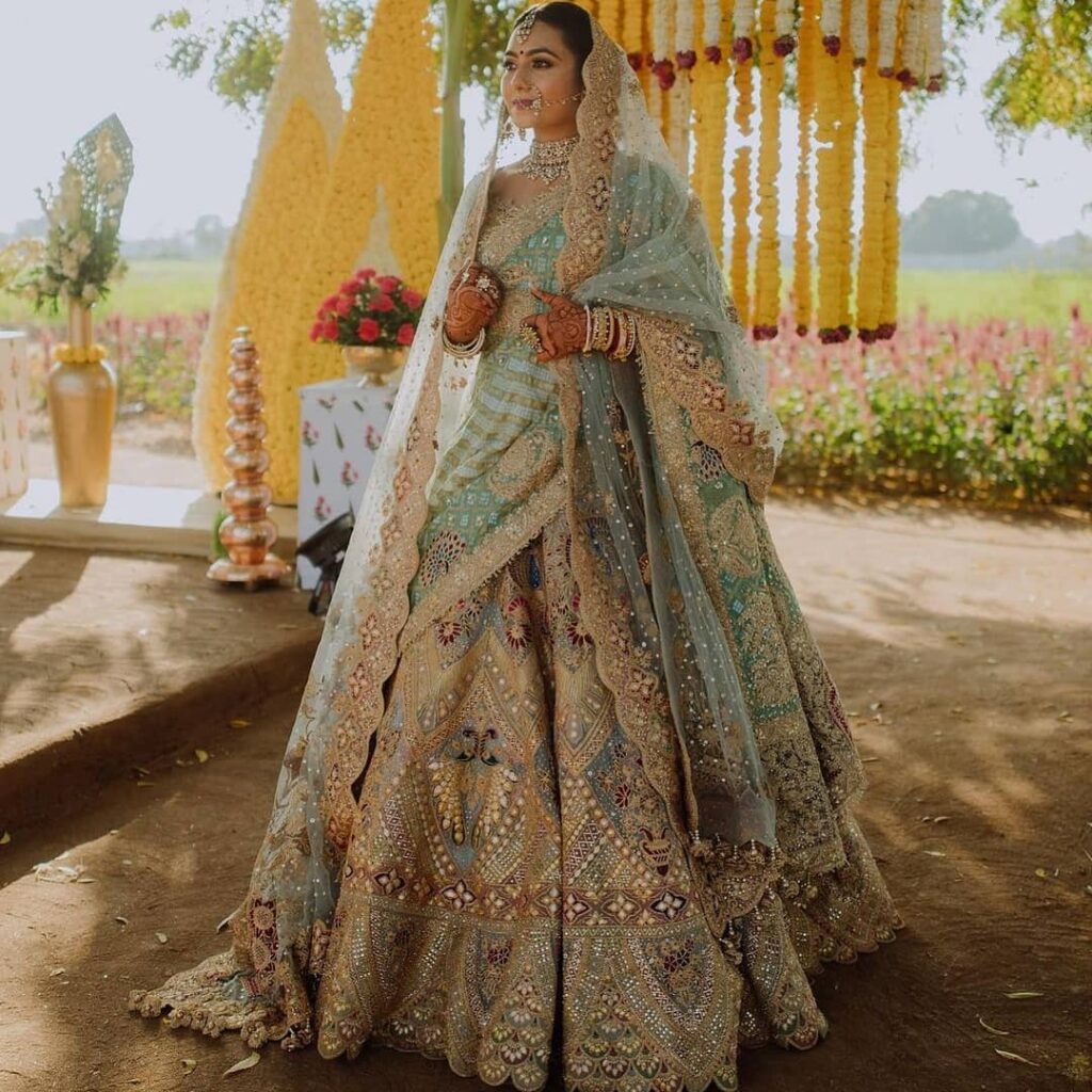 Peacock Lehenga Design