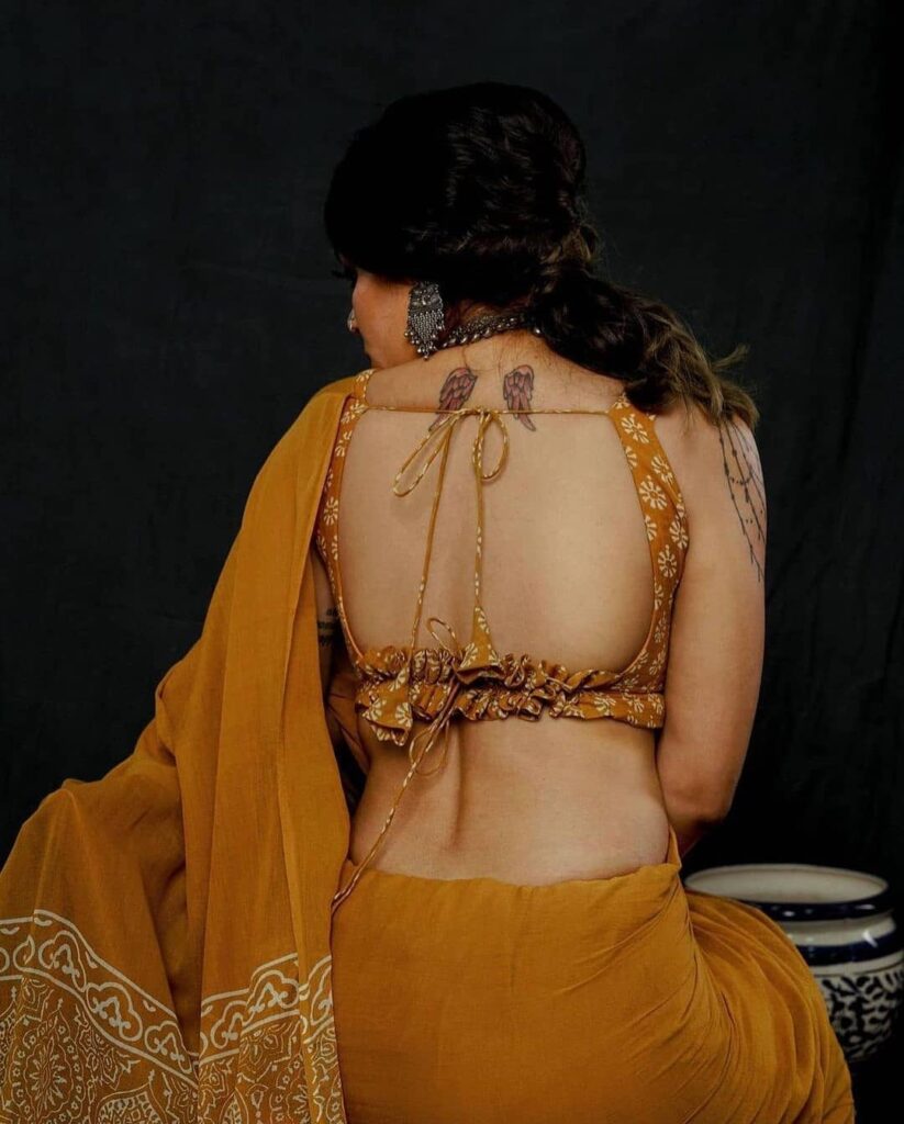 saree blouse back designs for girls