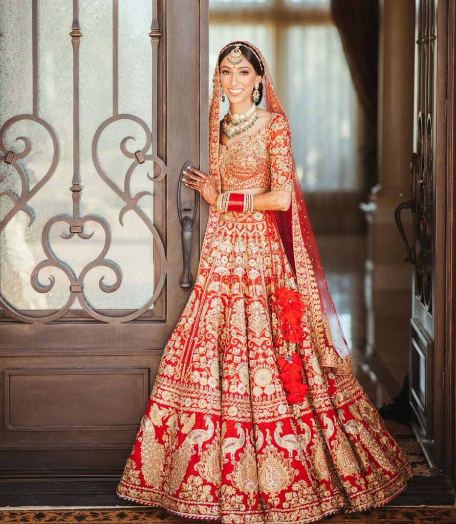 Peacock Lehenga Design