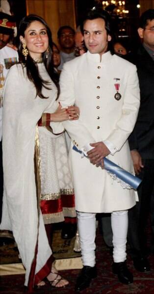 Saif Ali Khan Kareena Padma Shri