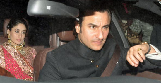 Saif Kareena Delhi Wedding Reception 