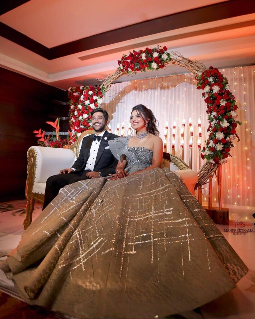 Dazzling Engagement Gown For Bride | Latest Designs
