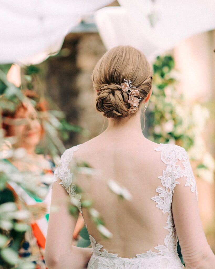 The Best Hairstyles for Every Wedding Dress Neckline