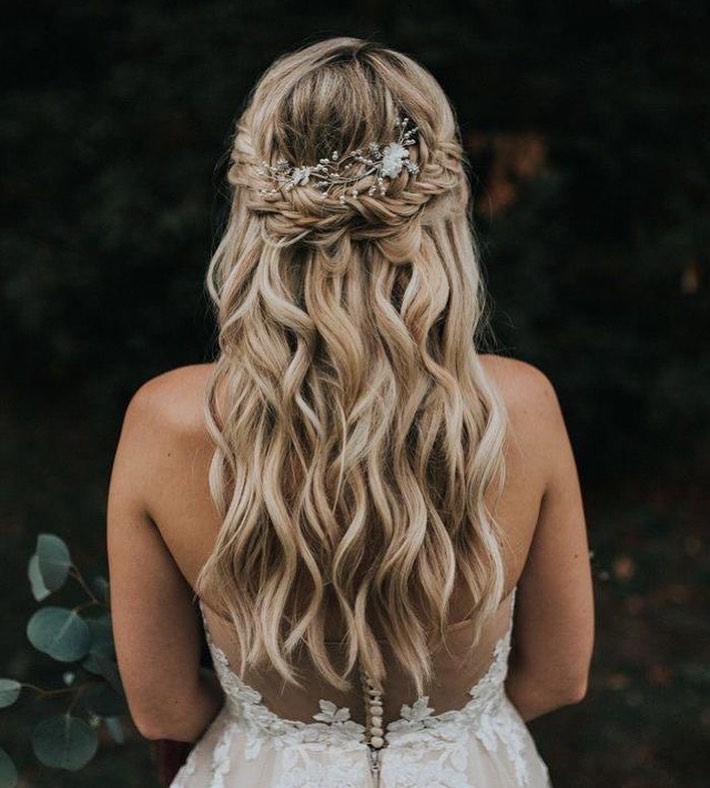 easy open hairstyle for long dress  quick hairstyle  cute hairstyle   wedding hairstyle  YouTube