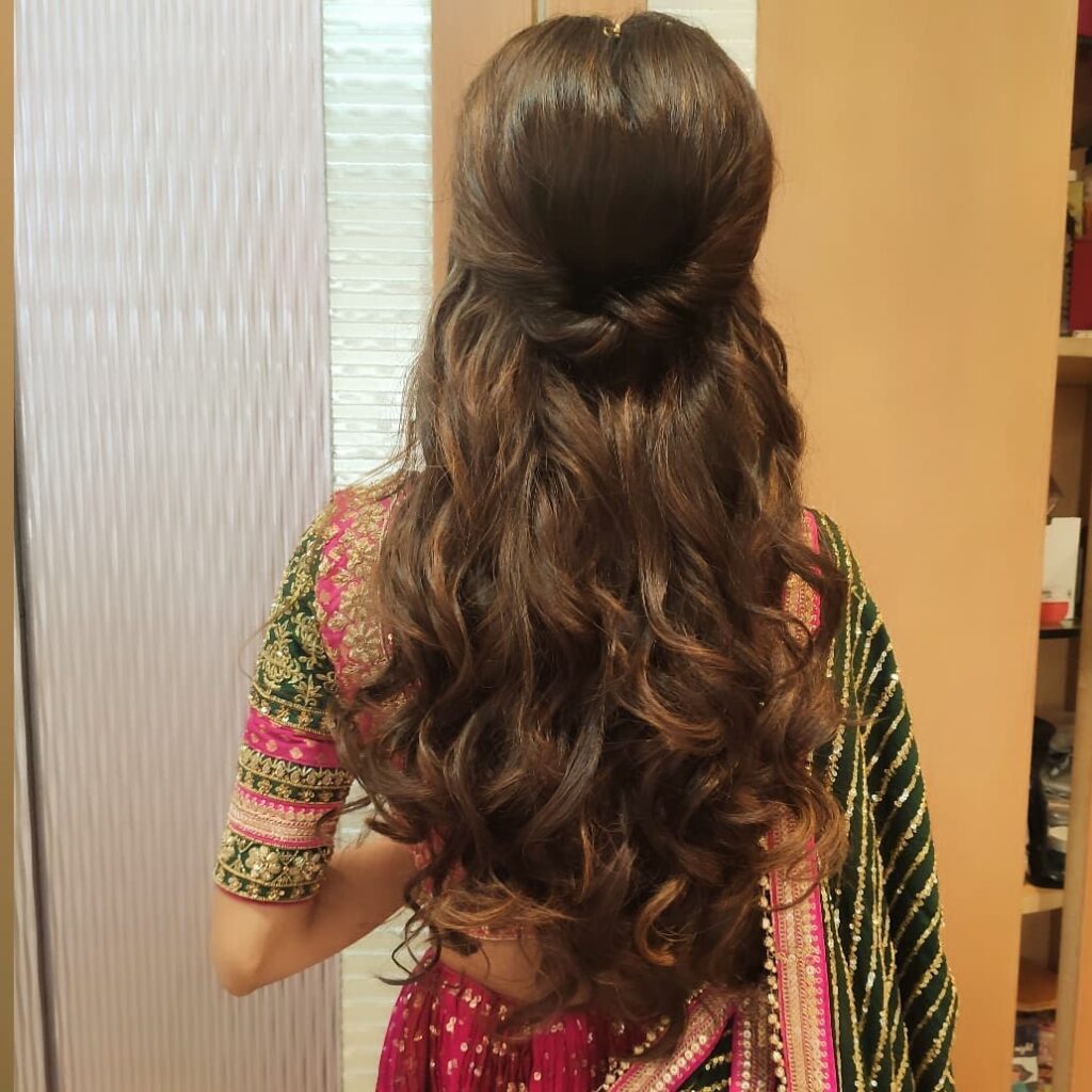 Mehendi Hairstyles Bridal