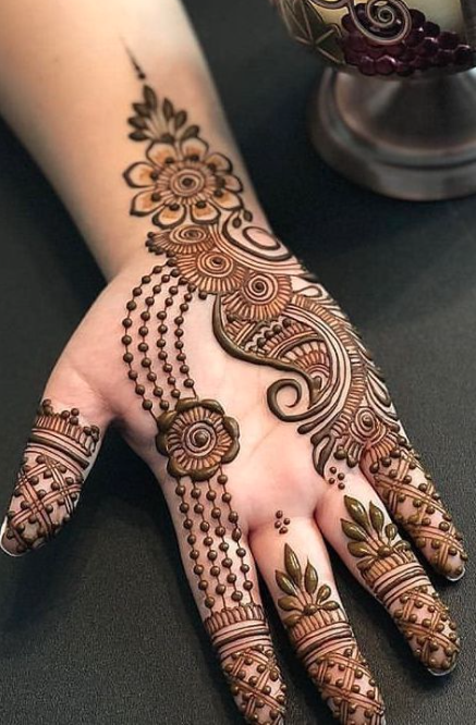 New Arabic Mehndi Design