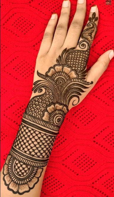 New Arabic Mehndi Design