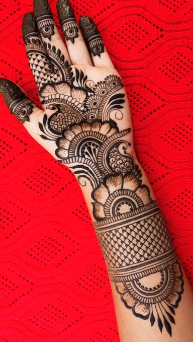 New Arabic Mehndi Design