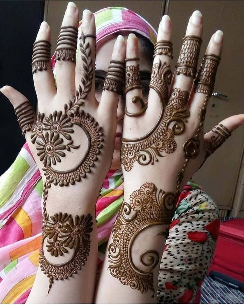 Arabic Mehndi Design Back Hand