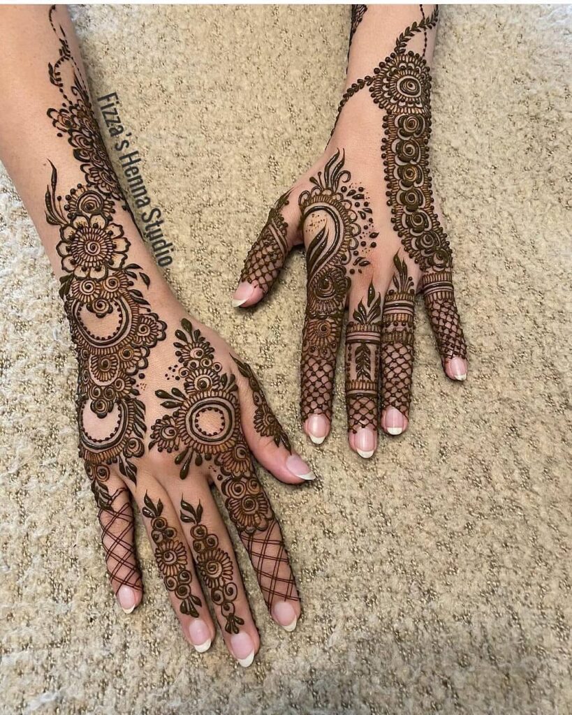 65 Latest Arabic Mehndi Designs 22 Easy Beautiful Wedbook