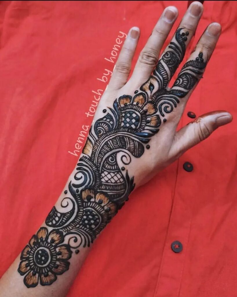 arabic henna designs