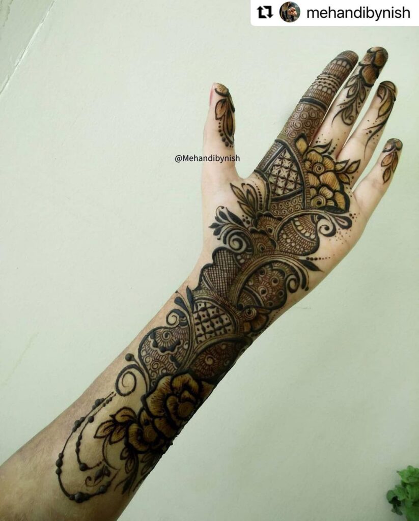 75 Latest Arabic Mehndi Designs 22 Easy Beautiful Wedbook