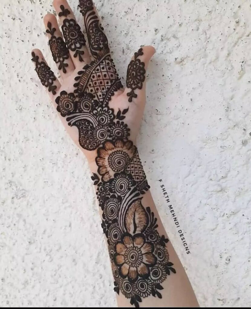 Arabic Mehndi Designs Full Hand 