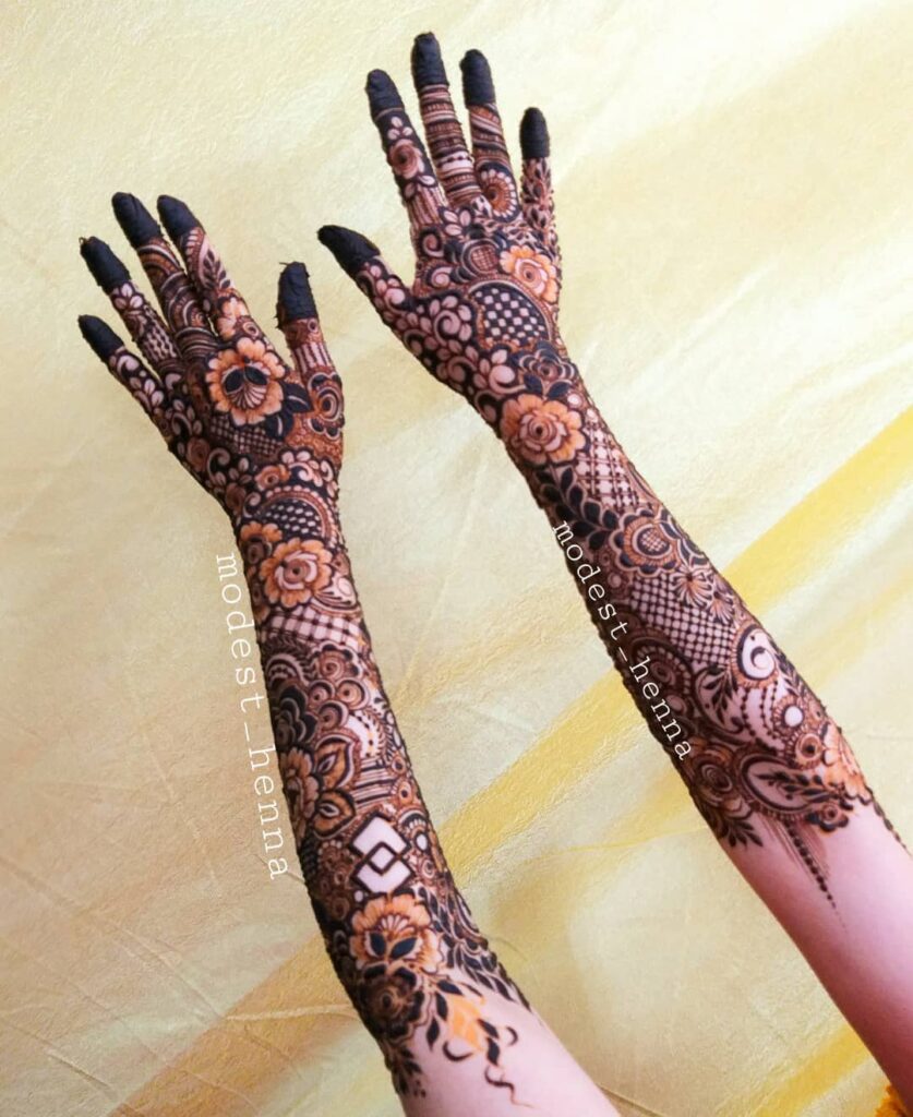 Arabic Mehndi Designs Full Hand 