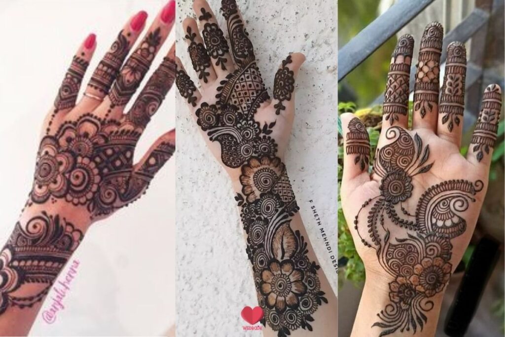 What are the simple mehndi designs for beginners? - Quora