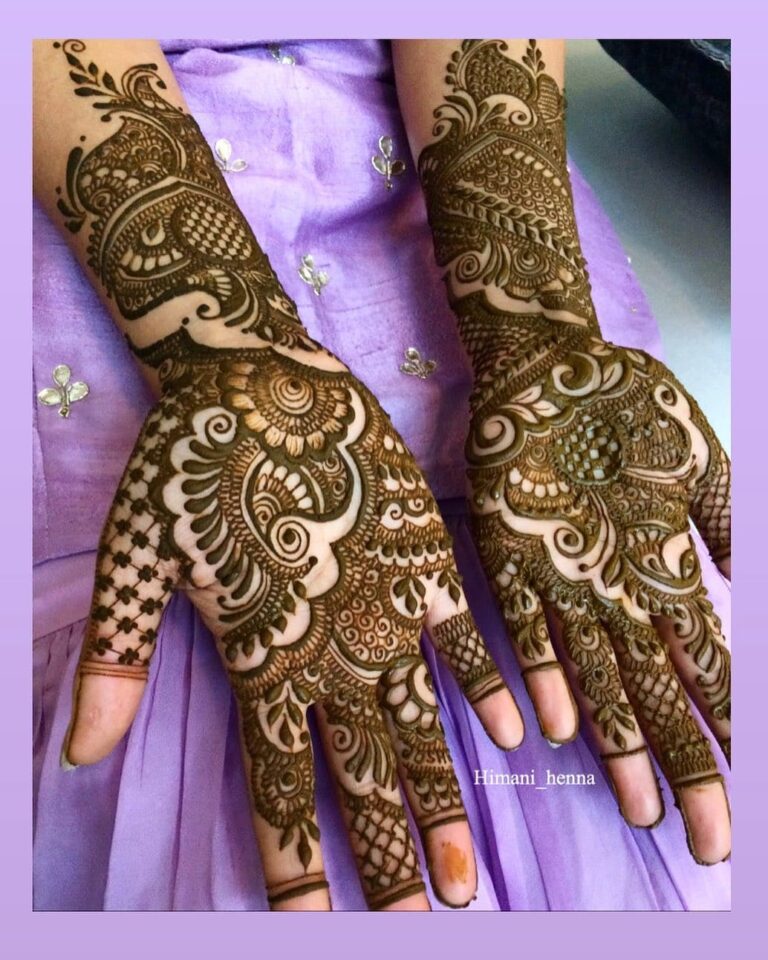 75 Latest Arabic Mehndi Designs 2023, Easy & Beautiful - Wedbook