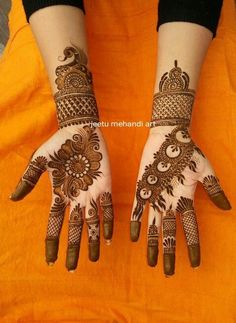 Latest Arabic Mehndi Designs