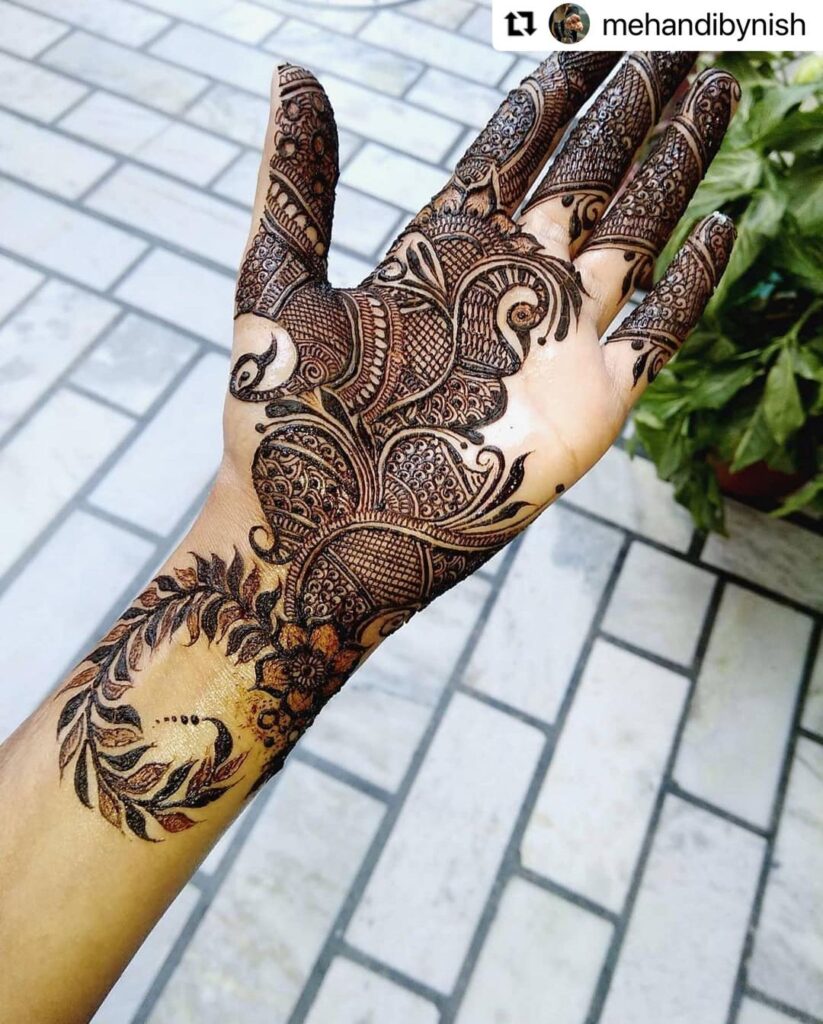 Latest Arabic Mehndi Designs