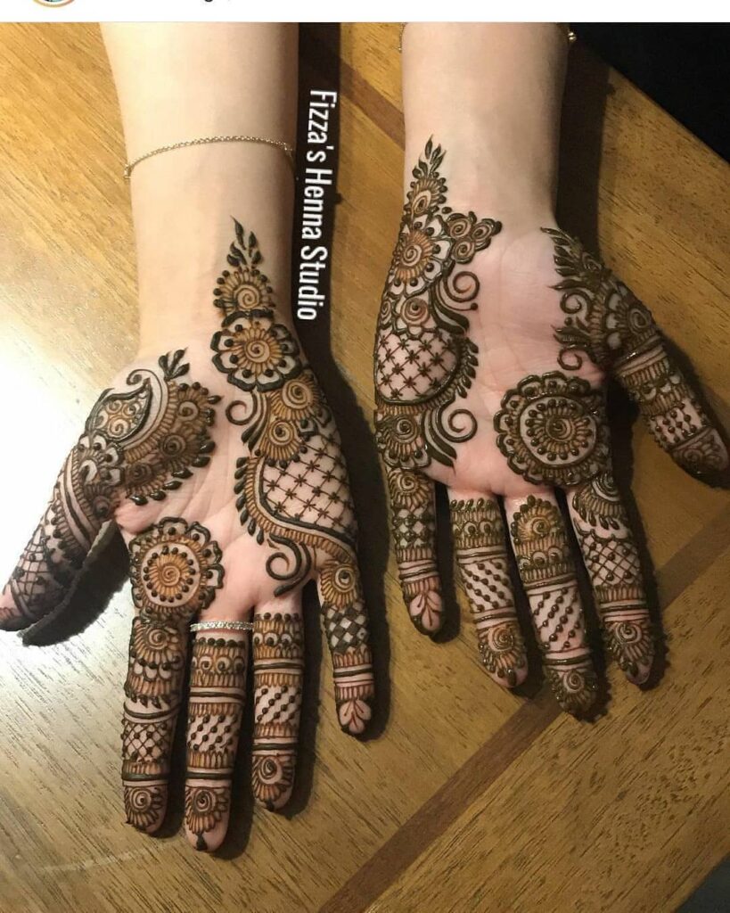 Latest Arabic Mehndi Designs