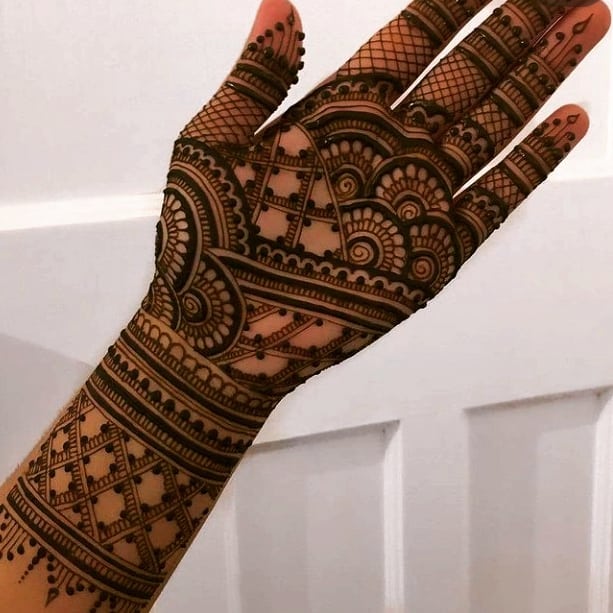 Latest Arabic Mehndi Designs