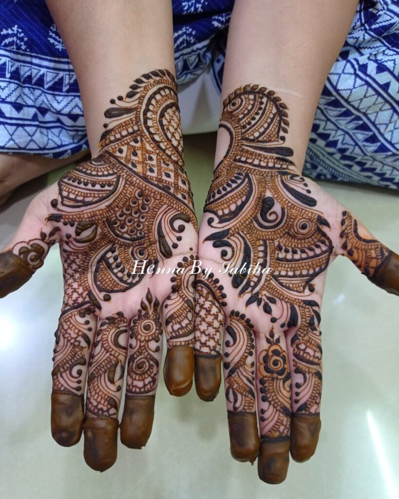 Latest Arabic Mehndi Designs