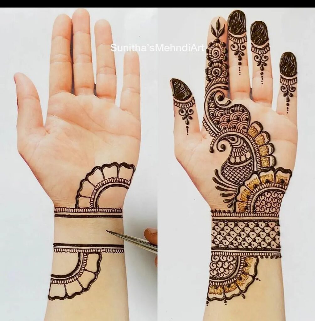 75 Latest Arabic Mehndi Designs 22 Easy Beautiful Wedbook