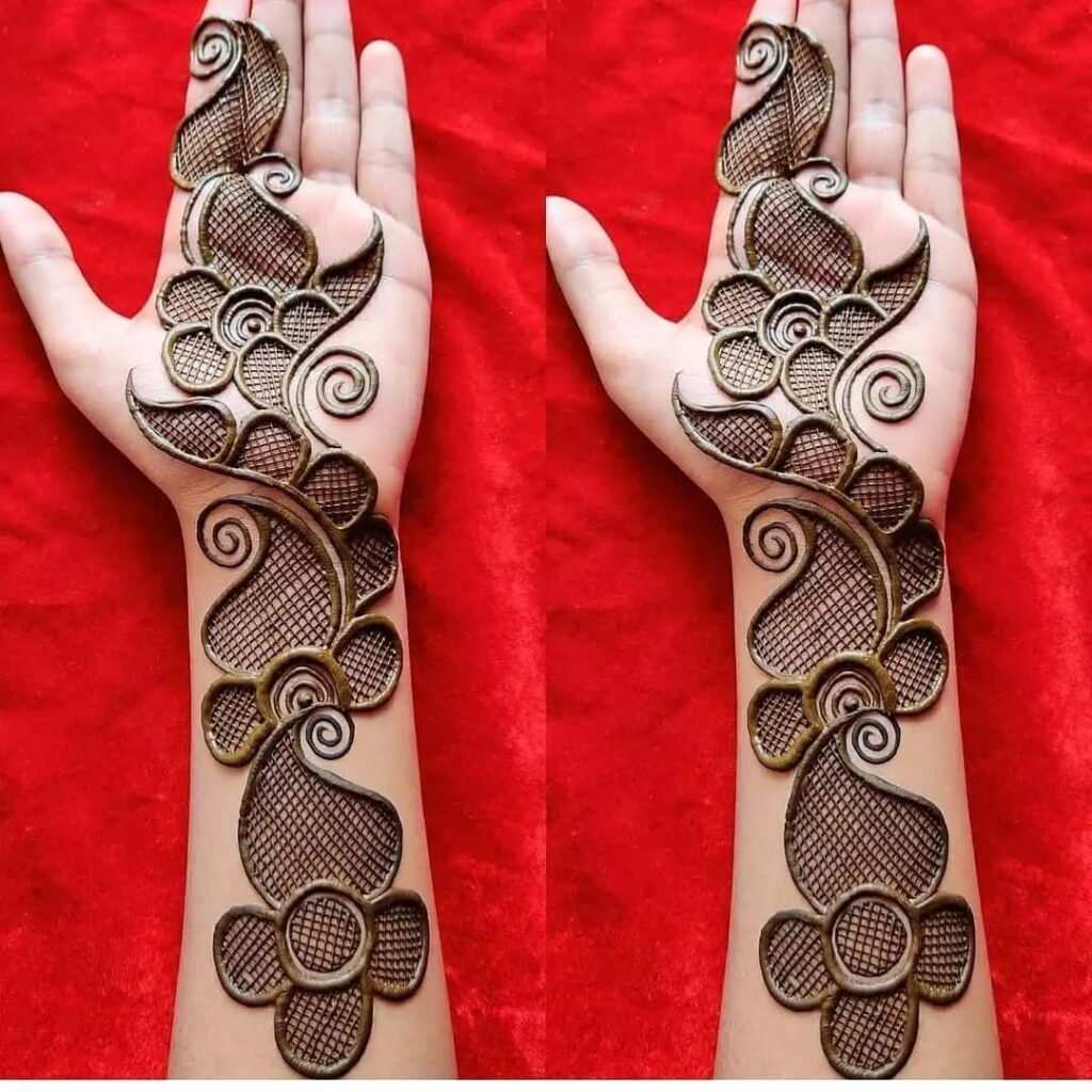 New Shaded Mehndi Design for Hands - Ethnic Fashion Inspirations!
