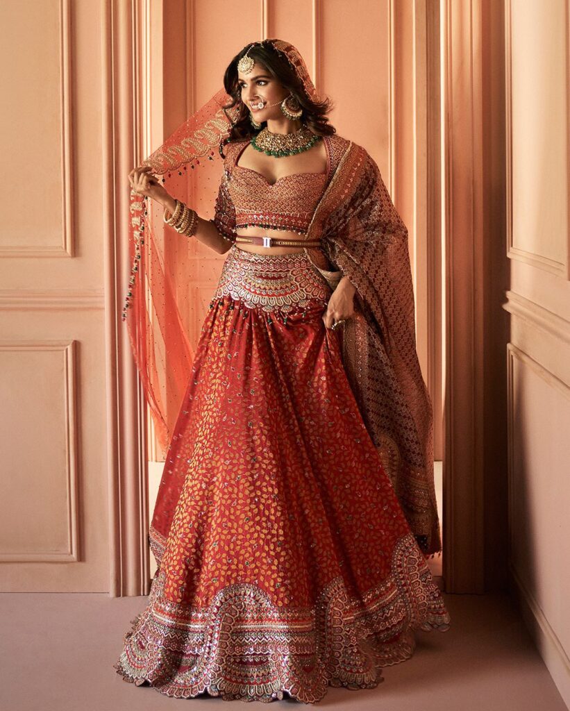 Royal Red Bridal Lehenga