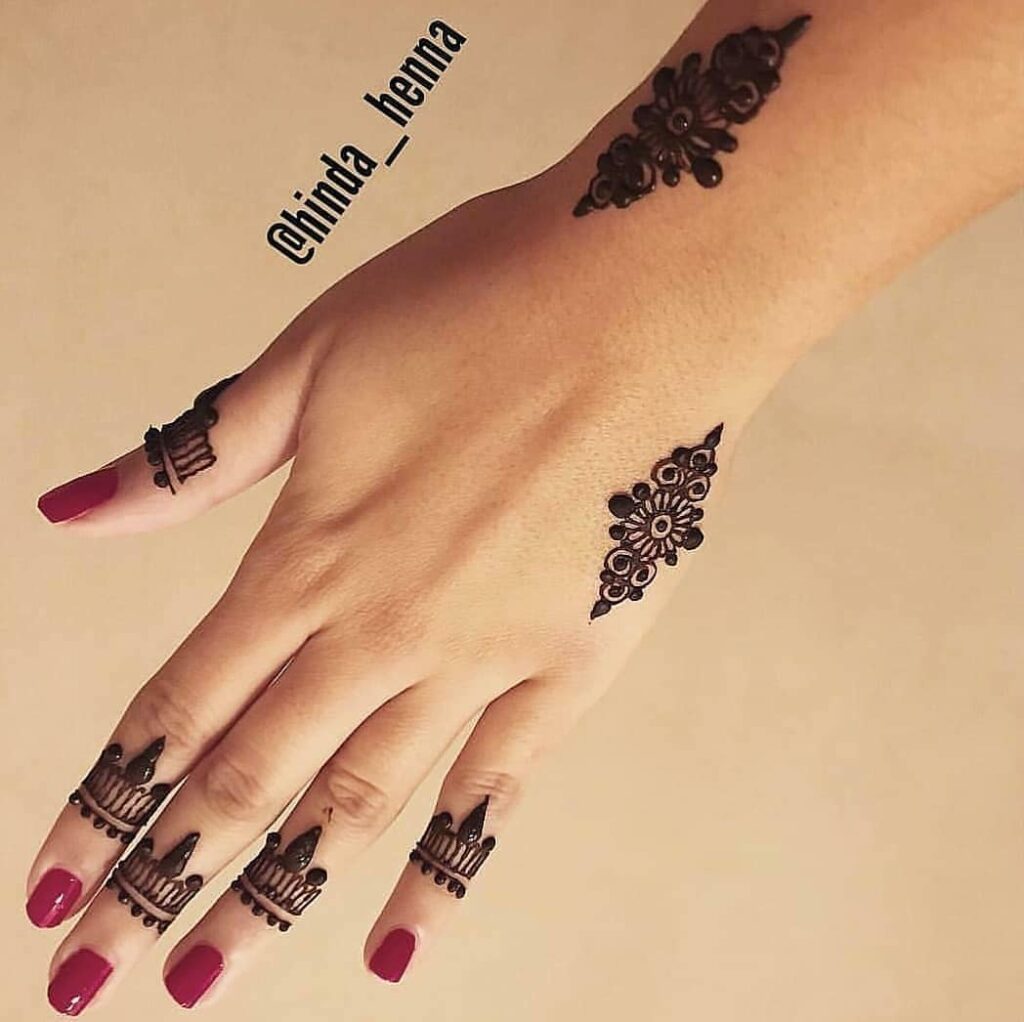 Finger Mehendi Design