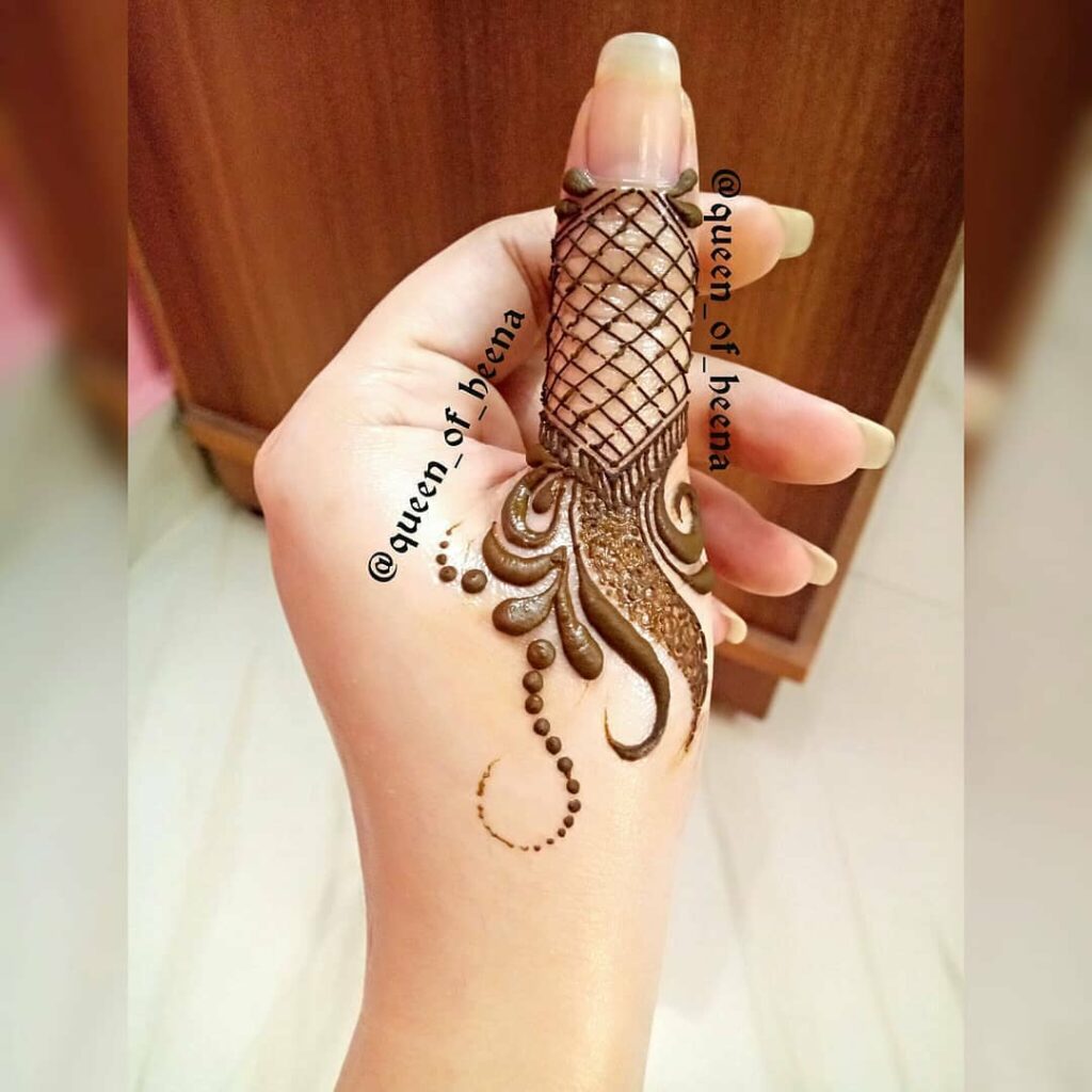 Finger Mehendi Design