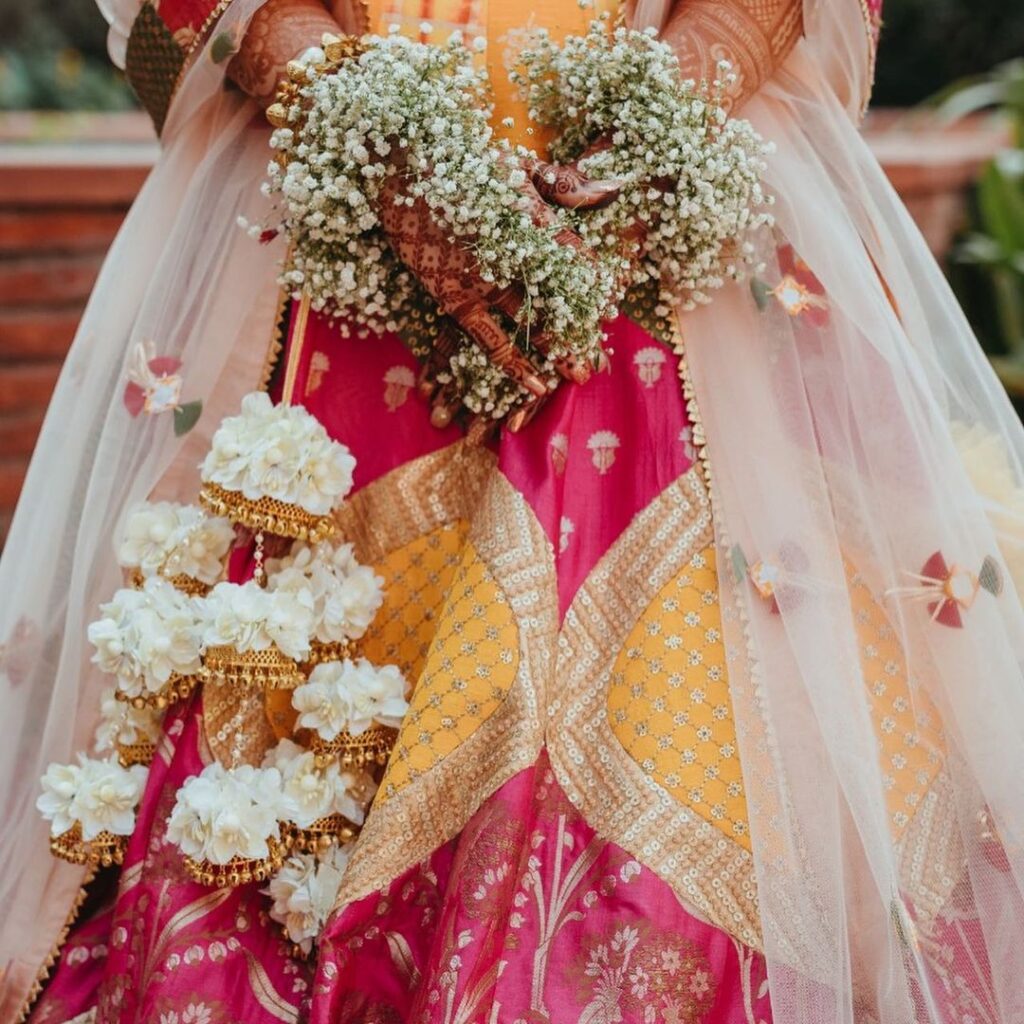 Yellow Mehendi Dress