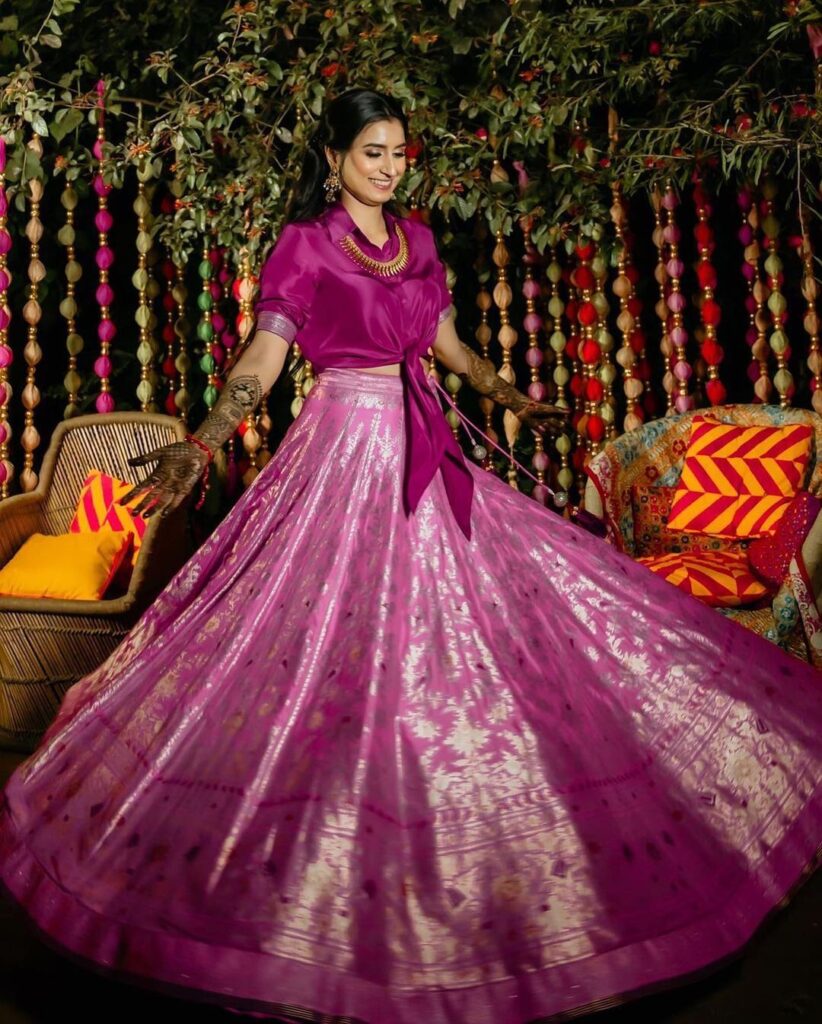 Mehendi Dresses for girls