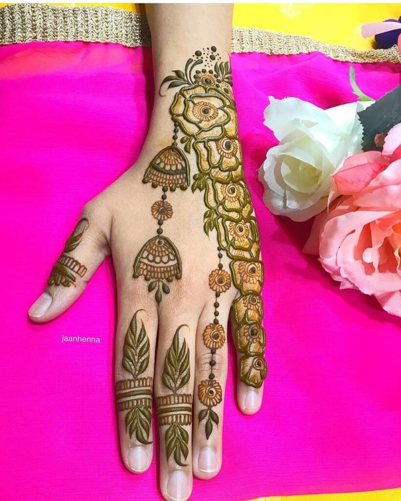 Finger Mehendi Design