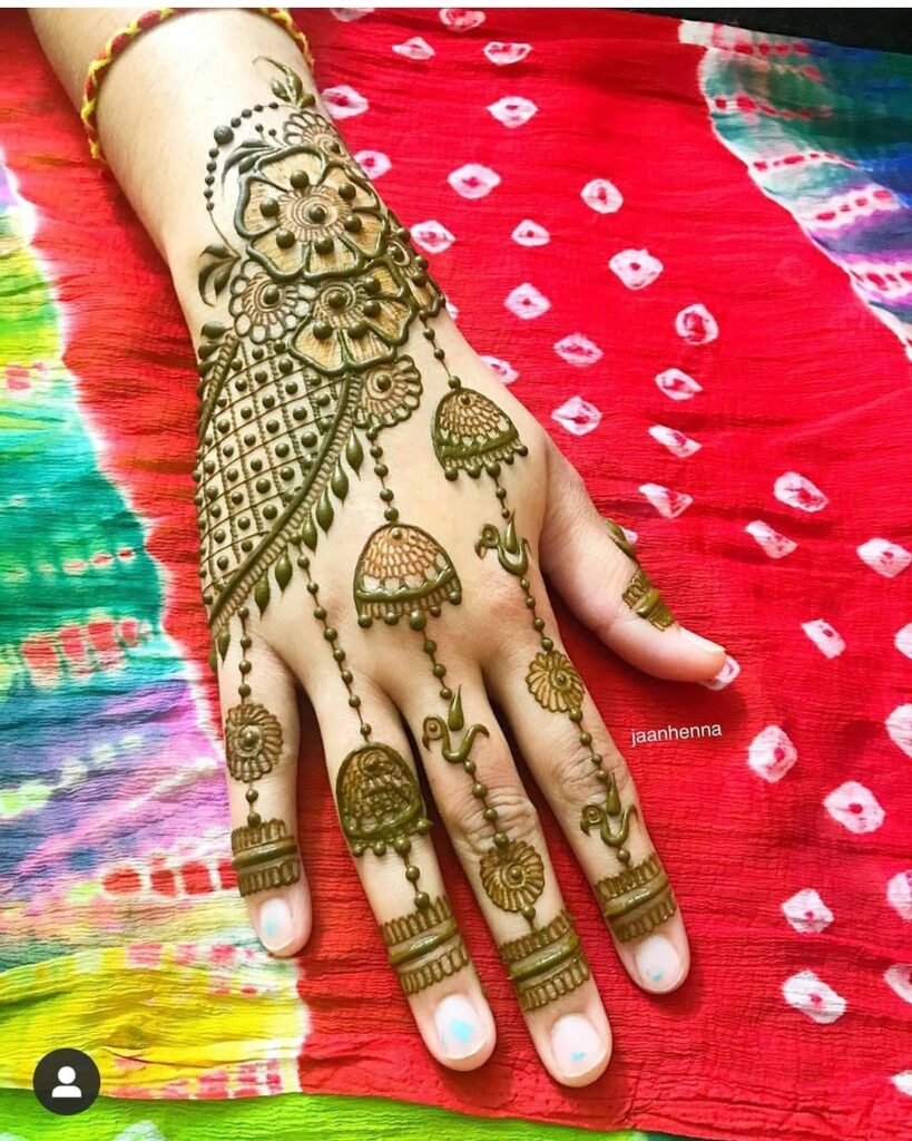 Finger Mehendi Design