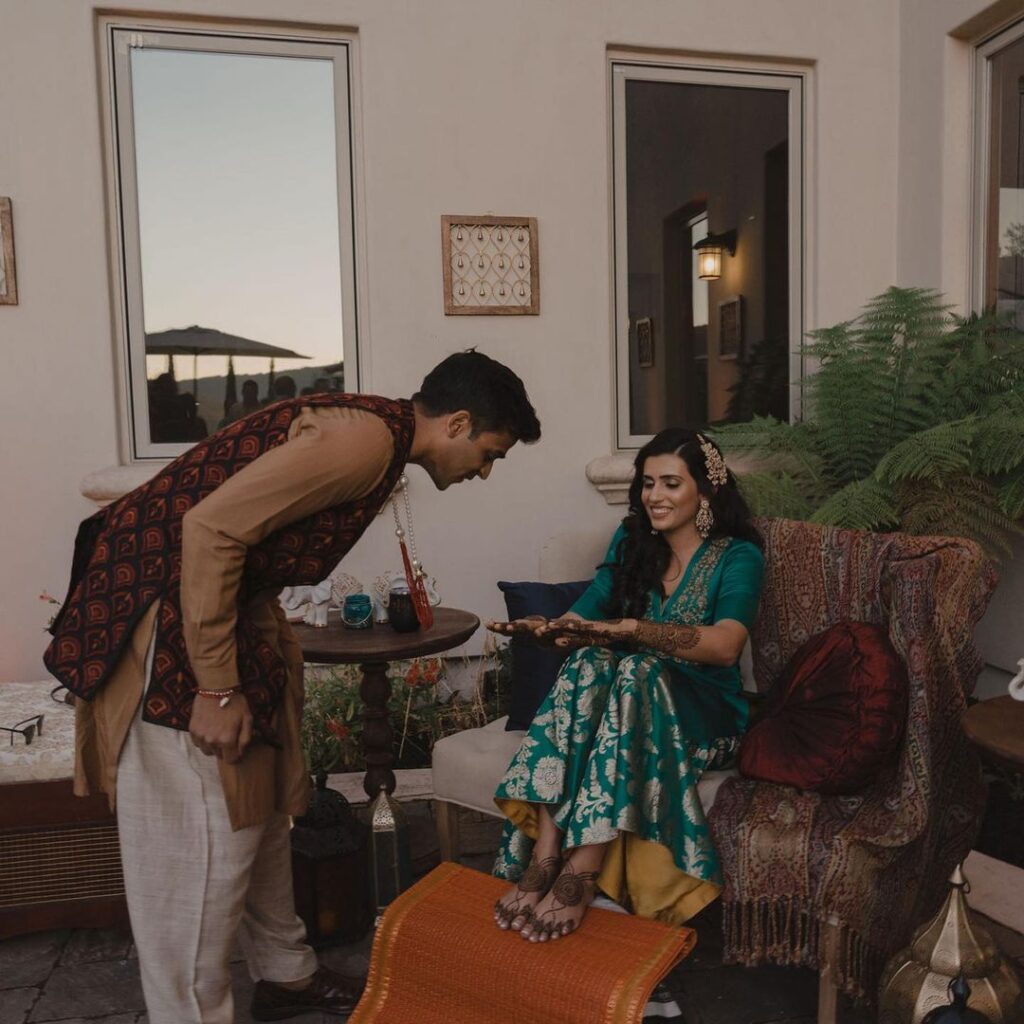 Mehendi Dress for groom