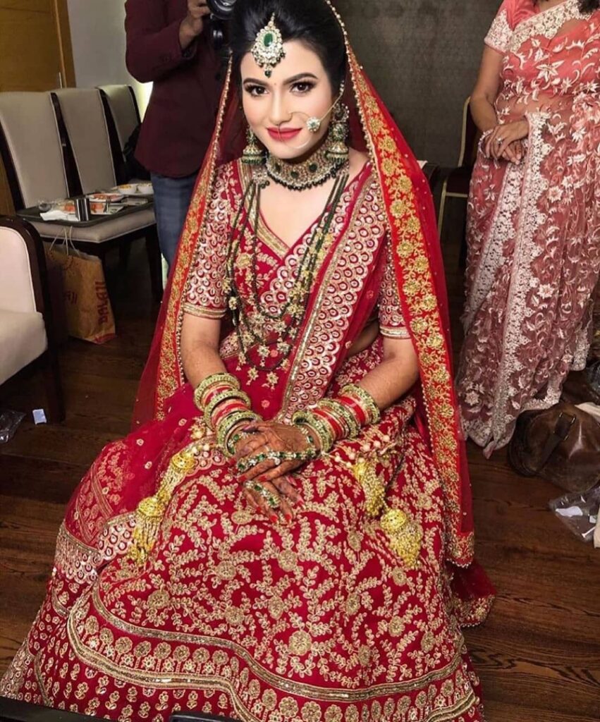 Red Bridal Lehenga Designs