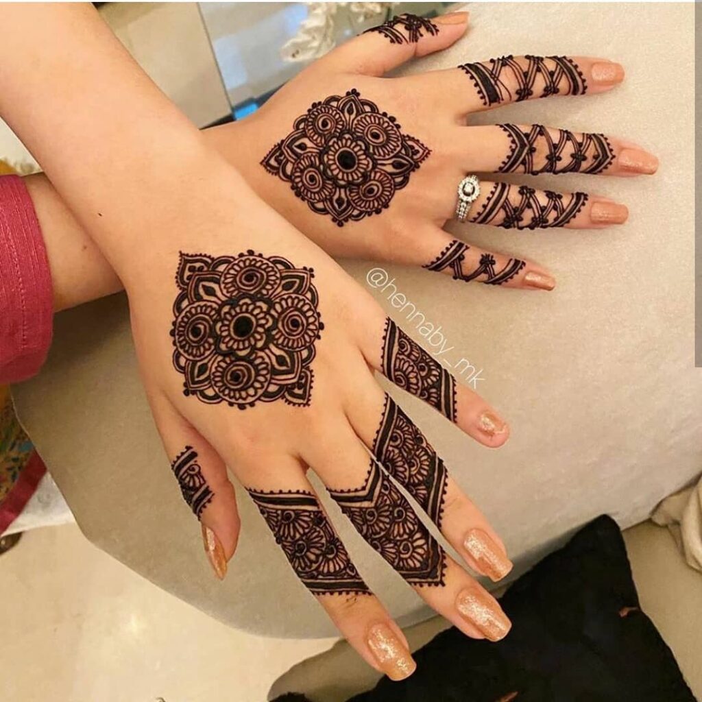 Finger Mehendi Design