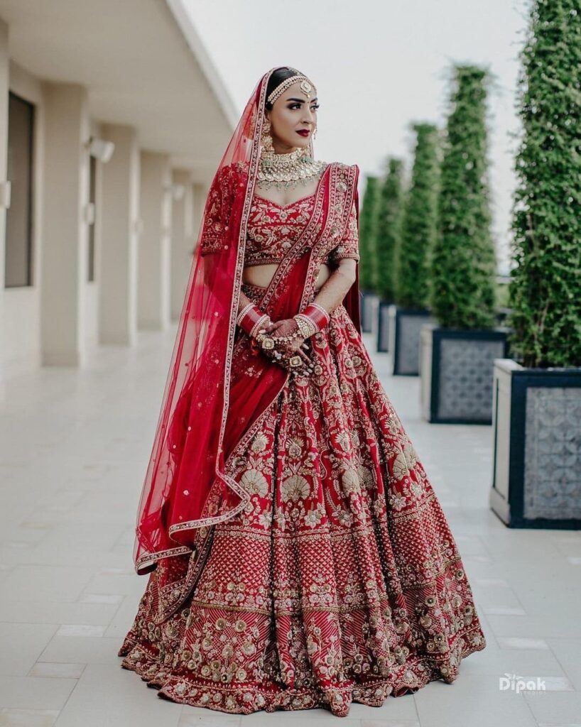 Royal Red Bridal Lehenga