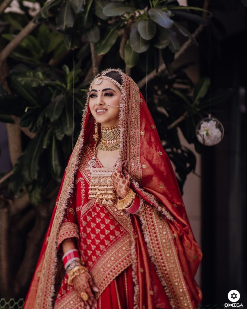 Sabyasachi Red Wedding Lehenga